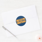 1957 Joy Ride Car Ronde Sticker (Envelop)