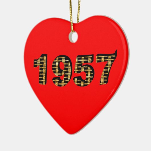 1957 KERAMISCH ORNAMENT (Links)