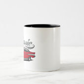 1957 Klassiek Tweekleurige Koffiemok (Center)