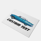 1957 Klassieke Chevy Bel Air auto, aangepast model Deurmat (Schuin)