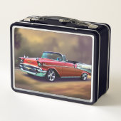 1957 Klassieke metalen doos (Achterkant)