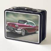 1957 Klassieke metalen doos (Achterkant)