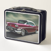 1957 Klassieke metalen doos (Voorkant)