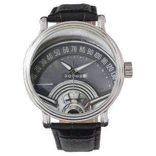 1957 Klassieke sportauto snelheidsmeter Horloge