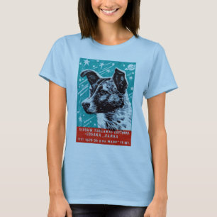 1957 Laika de Space Dog T-shirt