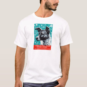 1957 Laika de Space Dog T-shirt