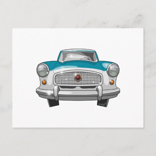 1957 Metropolitan Front Briefkaart (Voorkant)