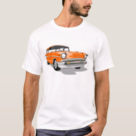 1957 Nomad in het Sinaasappel T-shirt