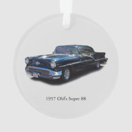 1957 Olds 88 acrylversiering Ornament