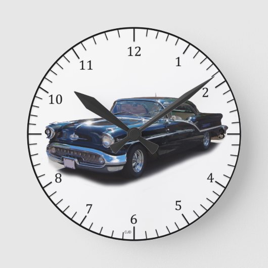 1957 Olds 88 klok (Voorkant)
