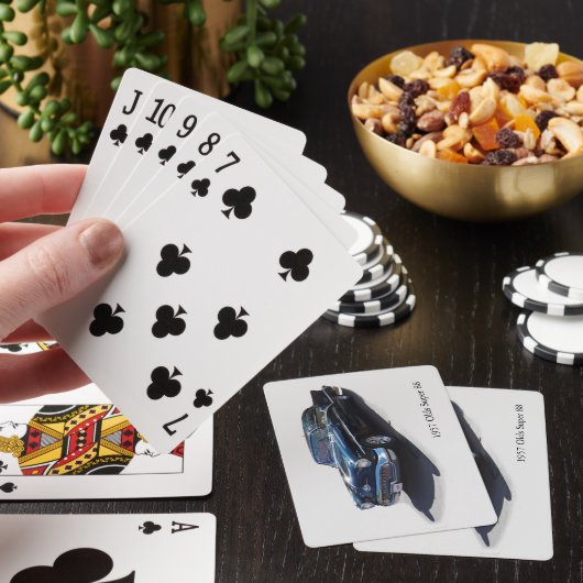 1957 Olds 88 speelkaarten (Insitu)