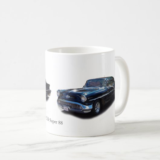 1957 Olds Super 88 mok (Voorkant rechts)