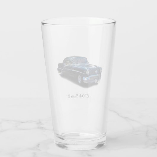 1957 Ouden Super 88 glas (Achterkant)