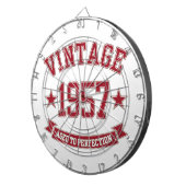 1957 ouder aan perfectie dartbord (Voorkant Rechts)