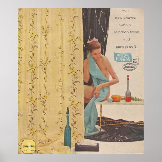 1957 Plastron Ad Poster (Voorkant)