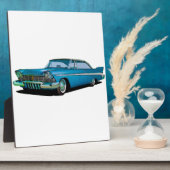 1957 Plymouth Belvedere Sport Coupe Fotoplaat (Zijkant)