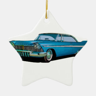 1957 Plymouth Belvedere Sport Coupe Keramisch Ornament
