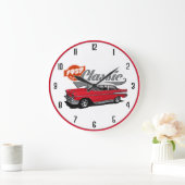 1957 Red Classic Grote Klok (Huis)