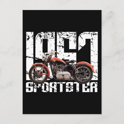 1957 Sportster Briefkaart (Voorkant)