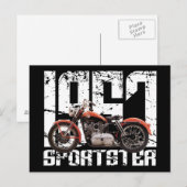 1957 Sportster Briefkaart (Voorkant / Achterkant)