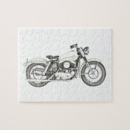 1957 Sportster-motorfiets Legpuzzel
