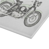 1957 Sportster-motorfiets Snijplank (Hoek)