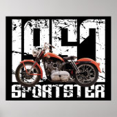 1957 Sportster Poster (Voorkant)