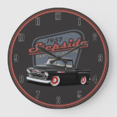 1957 stepside Large Clock Grote Klok (Voorkant)