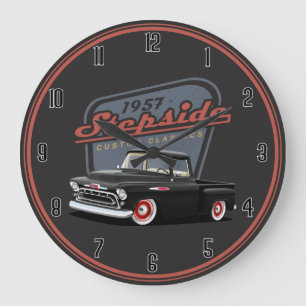 1957 stepside Large Clock Grote Klok
