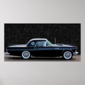 1957 T-BIRD POSTER (Voorkant)