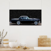 1957 T-BIRD POSTER (Keuken)