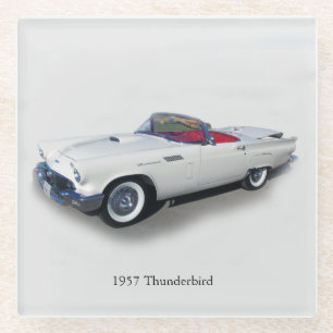 1957 Thunderbird glass onderzetter