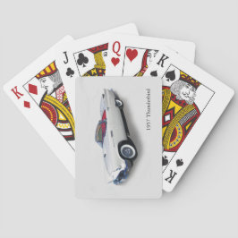 1957 Thunderbird playcards Pokerkaarten