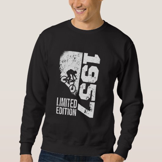  1957 Verjaardag fietsen MTB-Bicycles Mountai Trui (Voorkant)