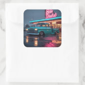 1958 3100 Apachee Vierkante Sticker (Tas)