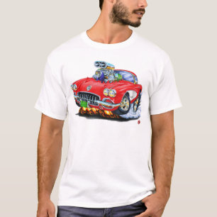1958-60 Corvette Red Car T-shirt