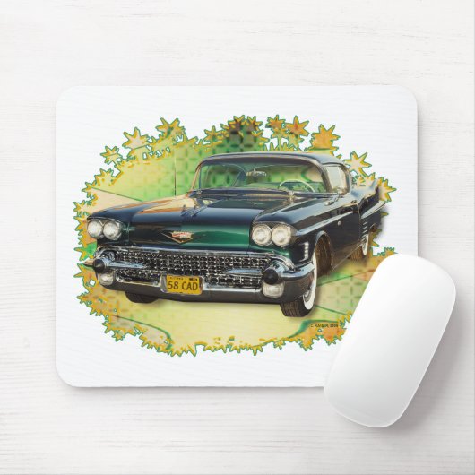 1958 CADILLAC #2 MUISMAT (Met muis)