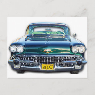 1958 CADILLAC BRIEFKAART