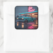 1958 Chevrolet 3100 Apachee Vierkante Sticker (Tas)