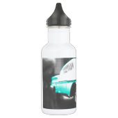 1958 chevy impala felblauw klassieke auto waterfles  (Links)