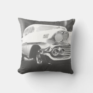 1958 chevy impala retro vintage foto mid eeuw kussen
