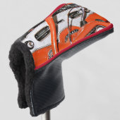 1958 Classic Car Dashboard Golfheadcover (3/4 voorkant)