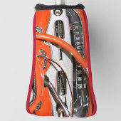 1958 Classic Car Dashboard Golfheadcover (Draai 90)