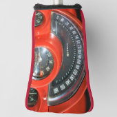 1958 Classic Sports Car Speedometer Golfheadcover (Draai 90)