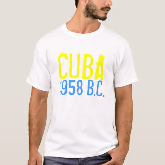1958 CUBA (vóór castro) T-shirt