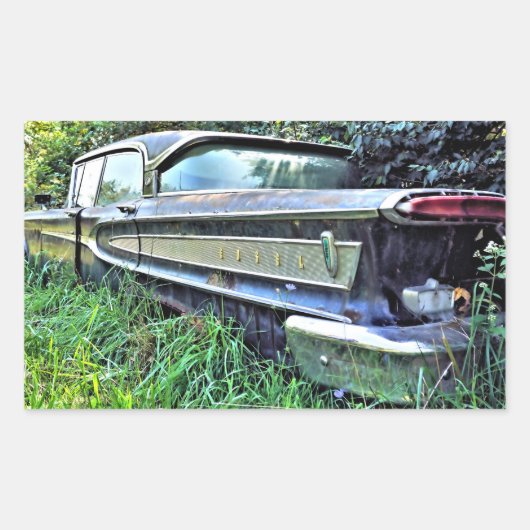 1958 Edsel citaat Rechthoekige Sticker (Voorkant)