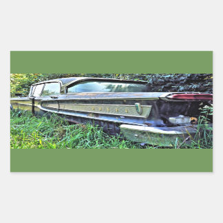 1958 Edsel citaat Rechthoekige Sticker