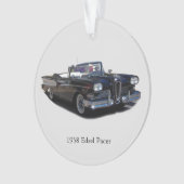 1958 Edsel Pacer acrylornament Ornament (voorkant)