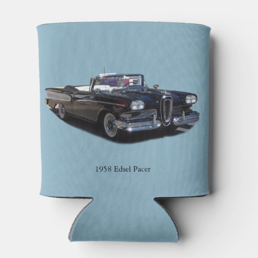 1958 Edsel Pacer koelbox Blikjeskoeler (Achterkant)