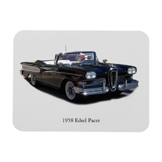 1958 Edsel Pacer-magneet Magneet (Horizontaal)